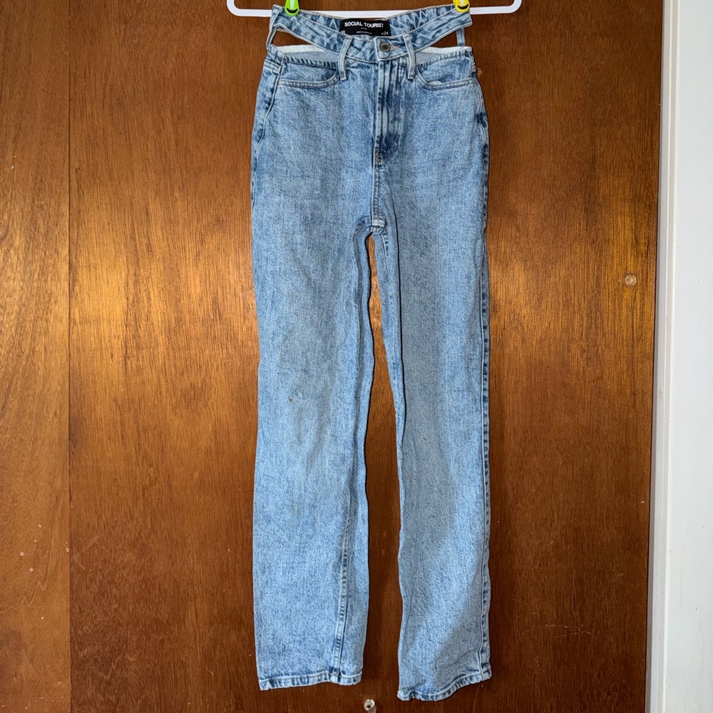 Social Tourist High Rise Denim Jeans Women’s Size 0